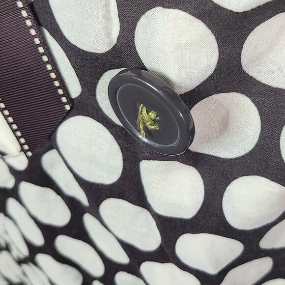 Signature By Robbie Bee Brown Polka Dot Vintage Pin-Up Wrap Dress Size 10
Lot K - Picture 4 of 10